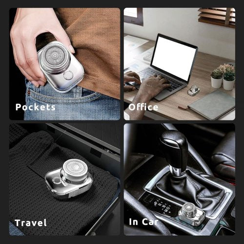 Mini Waterproof Wireless Shaver