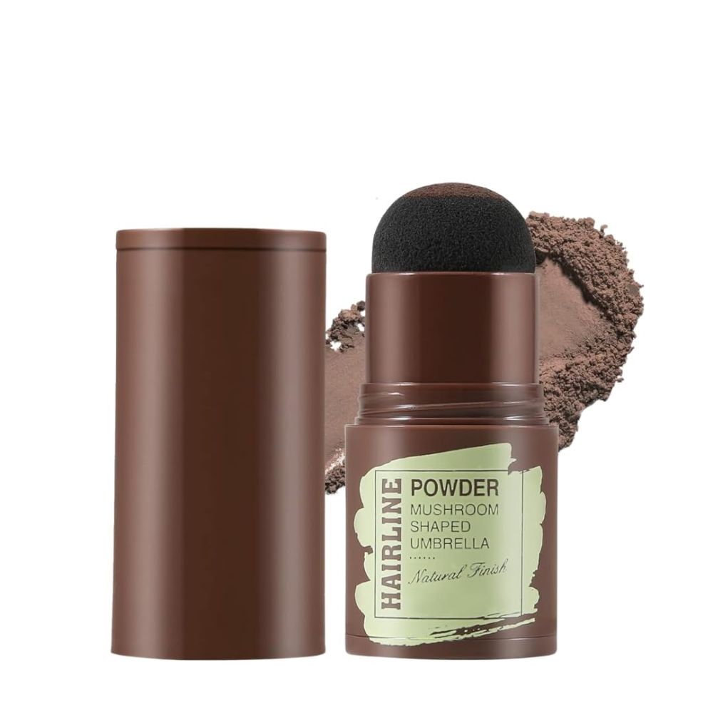 Instant Hair Colour Touch-Up (Pack of 2) | Quick Root Coverage | Waterproof & Sweatproof (Black)
