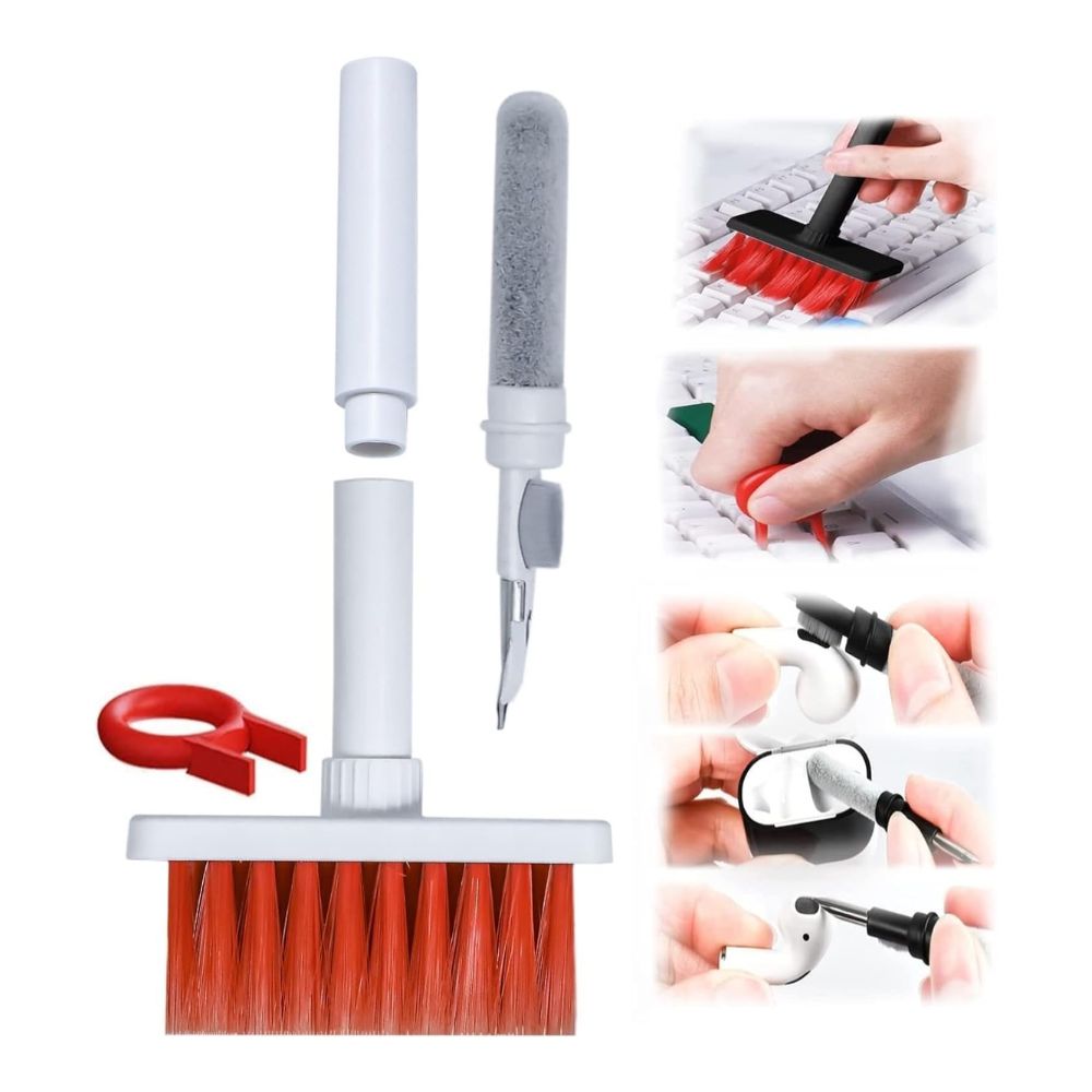 BEXT 5-in-1 Multi-Function Keyboard & Laptop Cleaning Kit | Gadget & Earphone Cleaning Tools with Keycap Puller