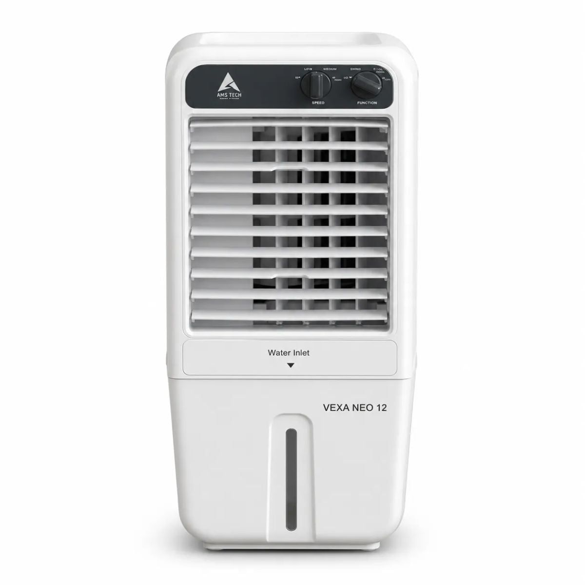 AMSTech Personal 12L Air Cooler | 1150 m³/hr Air Delivery | 10ft Air Throw | Air Blower | Table Top Design | 1 Year Warranty at Dealers Point