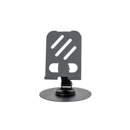 BEXT Adjustable Metal Phone Stand | 360° Rotation | Strong Suction Base | Desktop Mobile Holder | Universal Compatibility