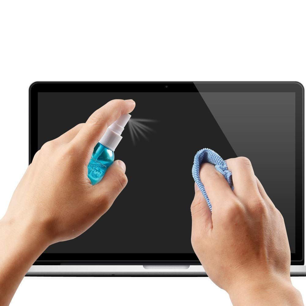 BEXT 3-in-1 Screen Cleaning Kit with Brush & Microfiber Cloth | Multi-Screen Cleaner for Laptop, Mobile & TV (80 ml)