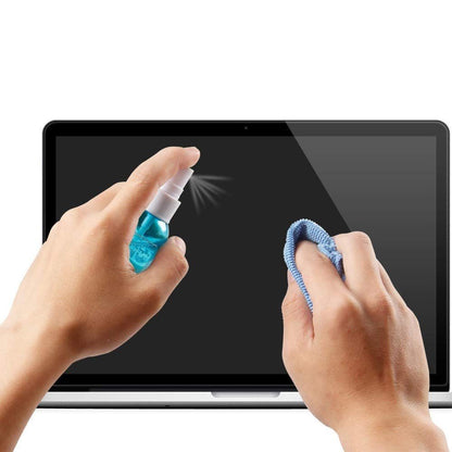 BEXT 3-in-1 Screen Cleaning Kit with Brush & Microfiber Cloth | Multi-Screen Cleaner for Laptop, Mobile & TV (80 ml)