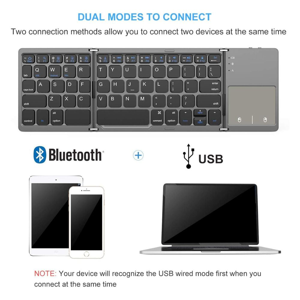 Foldable Bluetooth Keyboard