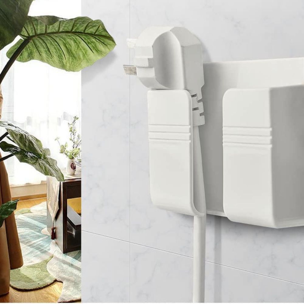 BEXT Mobile Phone Charging Stand & Wall Mount Holder | Self-Adhesive Storage Rack for Bedroom, Office & Bathroom | Compact & Space-Saving