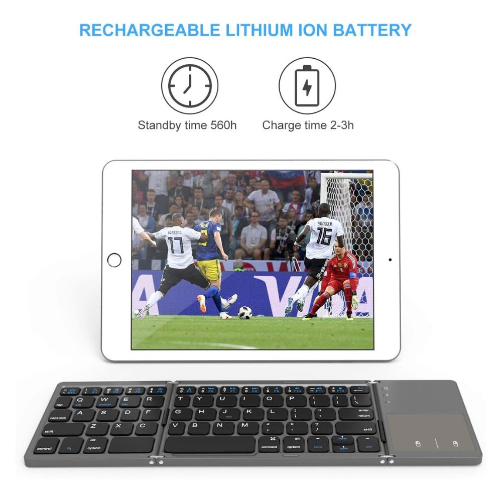 Foldable Bluetooth Keyboard