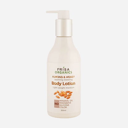 Almond & Honey Soothing Restoring Body Lotion Light Weight Moisture 300ml