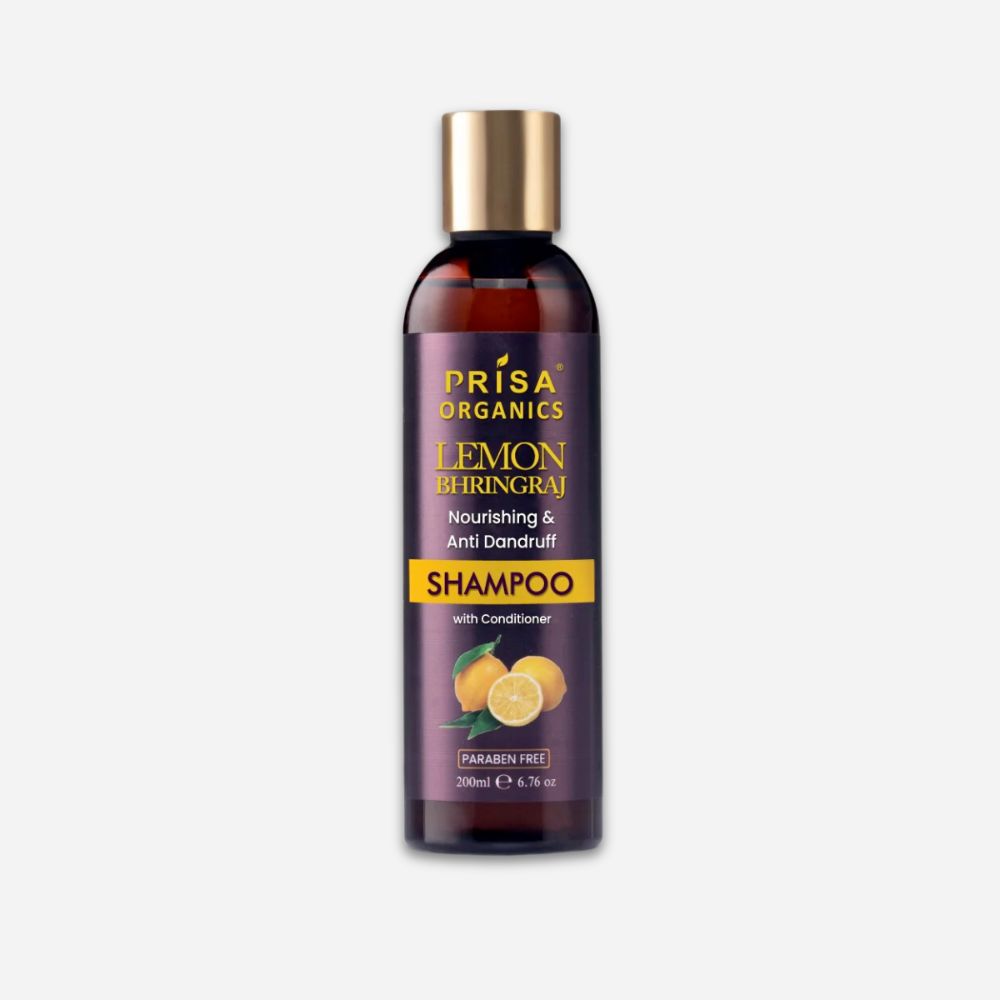 Lemon Bhringraj Anti Dendrop Shampoo For Hair Growth & Strong Hair Roots, 200ml