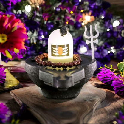 Rechargeable Shivling with Mantra Chanting