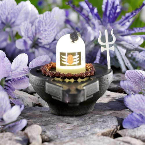 Rechargeable Shivling with Mantra Chanting