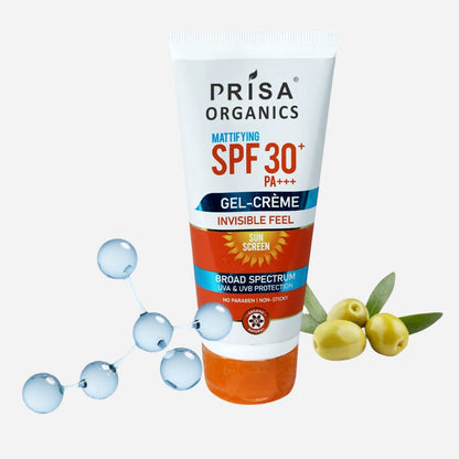 SPF 30 Sun Screen Gel Cream | Broad Spectrum UVA & UVB, PA+++ (100 g)