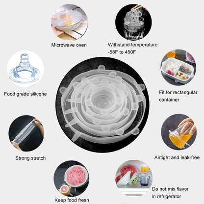 Silicon Food Cap