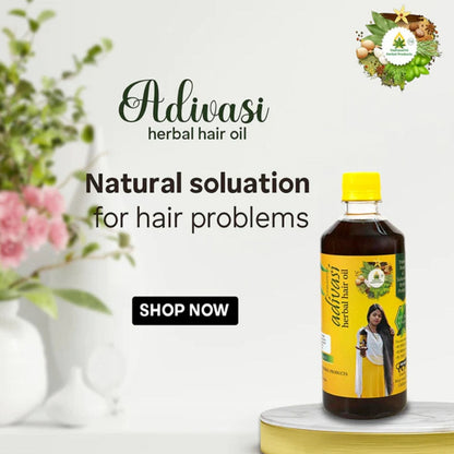 Adivasi Ayurvedic Hair Oil For Hair Growth 750ml