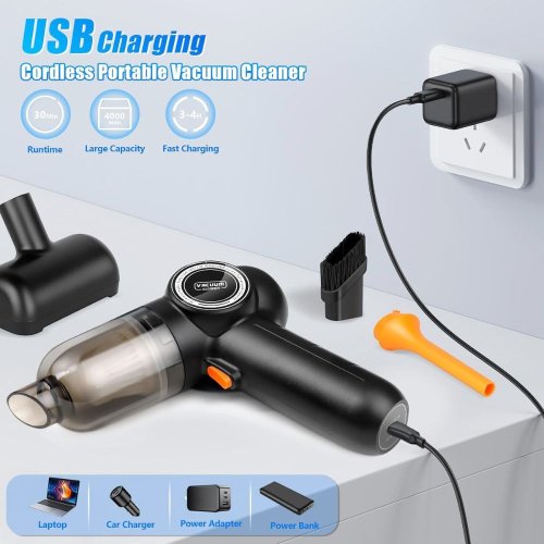 2 in 1 mini vacuum and blower