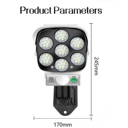 Solar Waterproof Security Light Camera Dummy